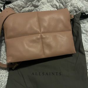 COPY - All Saints Vittoria Leather Shoulder Bag